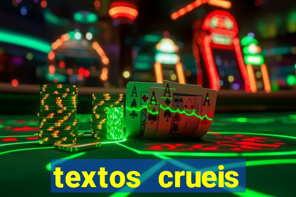 textos crueis demais pdf